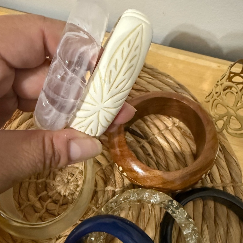 Vintage Bangle Bracelet Set of 12 - Picture 8 of 12